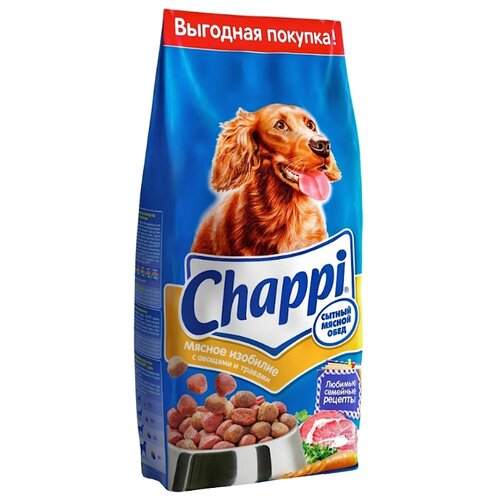 фото Сухой корм для собак Chappi Мясное изобилие 15 кг