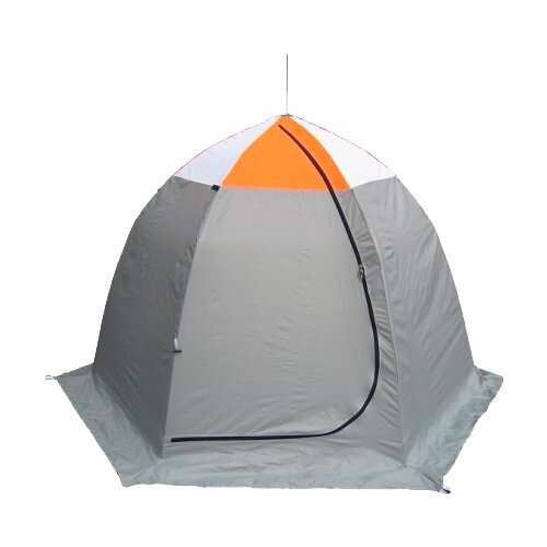 фото Палатка митек омуль 3 серый/оранжевый/белый