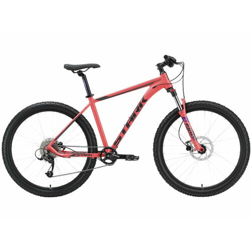 фото Горный велосипед stark router 27.3 hd, год 2023, цвет красный-серебристый, ростовка 20