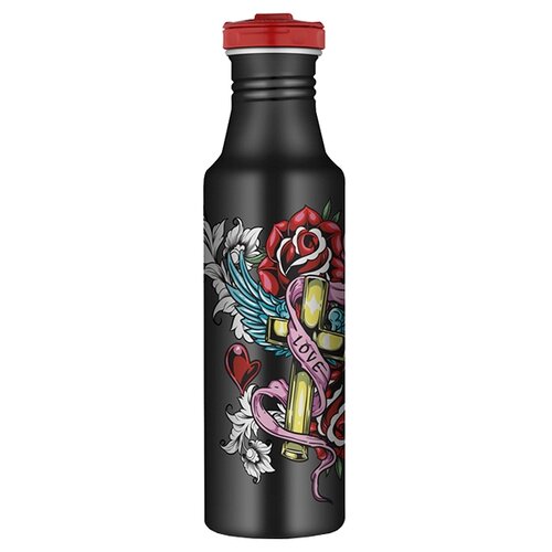 фото Термобутылка Thermos Roho (0,7 л) черный tn