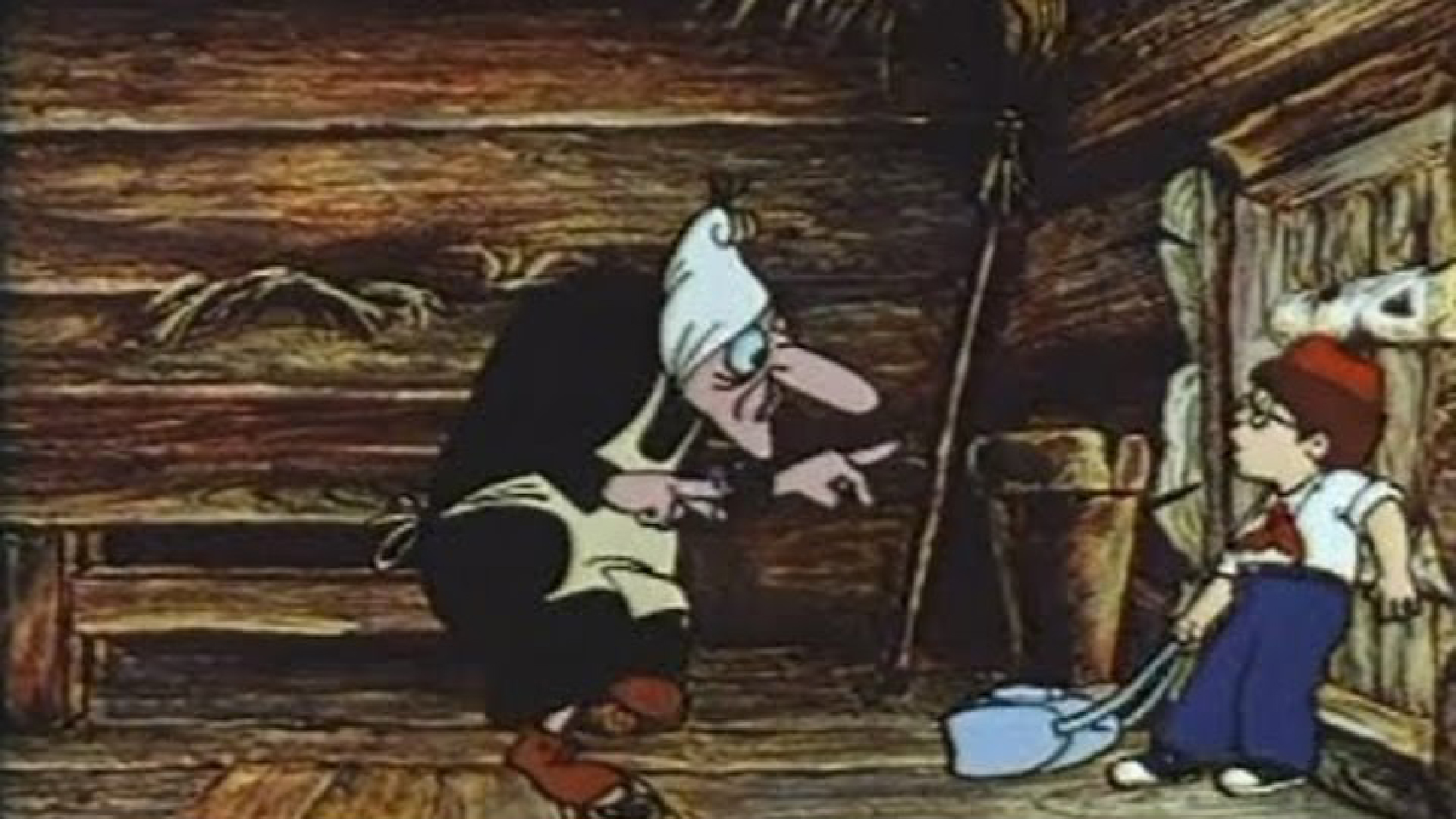 Баба Яга мен Ивашка порно видео