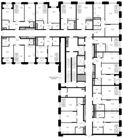 56,9 м², 2-комнатные апартаменты 13 212 180 ₽ - изображение 21