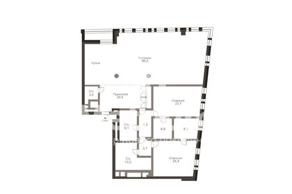 45,8 м², 2-комнатная квартира 5 650 000 ₽ - изображение 72