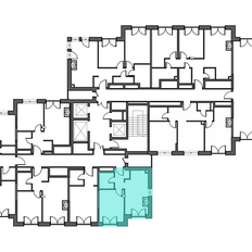 Квартира 38,7 м², 1-комнатная - изображение 2