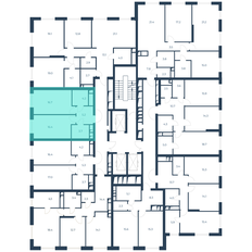 Квартира 47,6 м², 1-комнатная - изображение 3