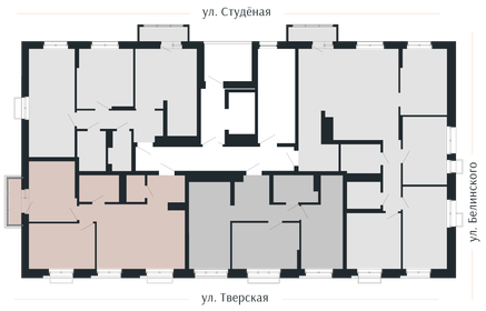 61,1 м², 2-комнатная квартира 14 969 500 ₽ - изображение 2