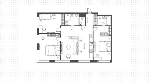 Квартира 96,2 м², 4-комнатная - изображение 1