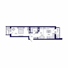 Квартира 49,4 м², 2-комнатная - изображение 2