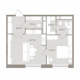 50,8 м², 2-комнатные апартаменты 50 292 000 ₽ - изображение 59