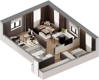 69,8 м², 2-комнатная квартира 13 000 000 ₽ - изображение 130