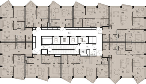 Квартира 38,6 м², 2-комнатная - изображение 2