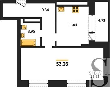 61,8 м², 2-комнатная квартира 10 350 000 ₽ - изображение 16