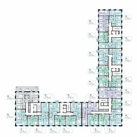 94,7 м², 3-комнатная квартира 38 000 000 ₽ - изображение 148