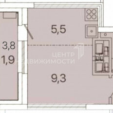 Квартира 27,6 м², студия - изображение 2