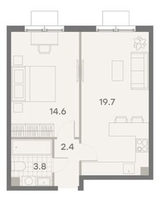 66,1 м², 2-комнатная квартира 20 239 620 ₽ - изображение 6