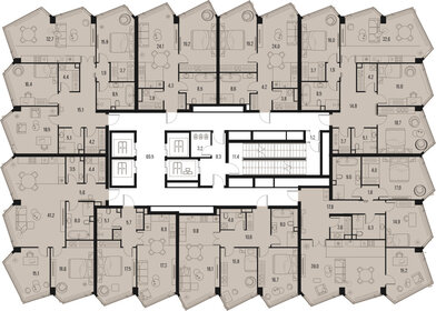 127 м², 4-комнатные апартаменты 76 200 000 ₽ - изображение 156