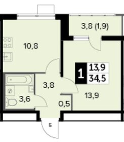 74,5 м², 3-комнатные апартаменты 29 032 650 ₽ - изображение 37