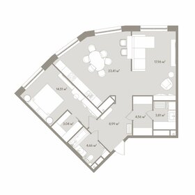 84,5 м², 3-комнатные апартаменты 80 743 760 ₽ - изображение 41