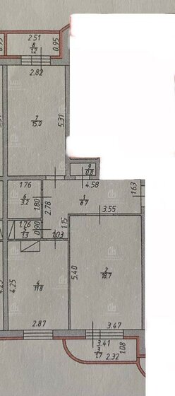 62,4 м², 2-комнатная квартира 13 199 999 ₽ - изображение 1