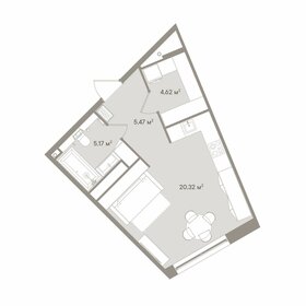 Квартира 35,6 м², 1-комнатные - изображение 1