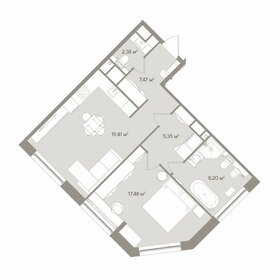 72,3 м², 2-комнатные апартаменты 69 952 784 ₽ - изображение 38