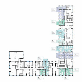 55,3 м², 1-комнатная квартира 19 500 000 ₽ - изображение 95