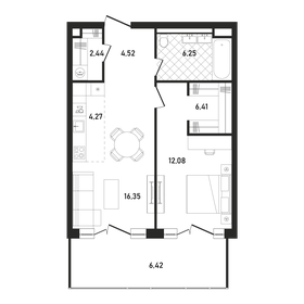 66,6 м², 2-комнатная квартира 50 097 320 ₽ - изображение 64