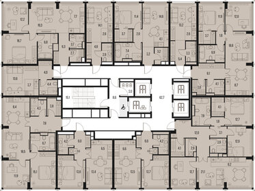 32 м², 1-комнатная квартира 14 950 000 ₽ - изображение 140