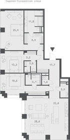 244,9 м², 4-комнатная квартира 363 949 184 ₽ - изображение 116
