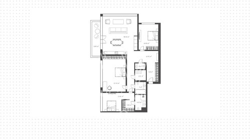 Квартира 132,8 м², студия - изображение 1