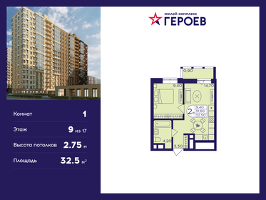 30,1 м², 1-комнатная квартира 5 200 000 ₽ - изображение 109