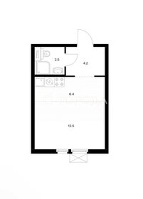 20,1 м², апартаменты-студия 5 400 000 ₽ - изображение 100