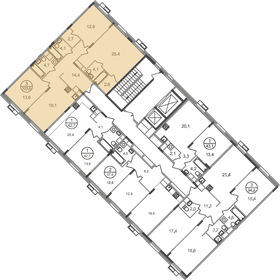 Квартира 103,6 м², 3-комнатная - изображение 2