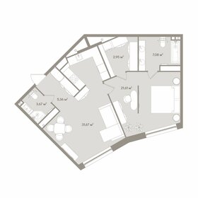72,5 м², 2-комнатные апартаменты 70 934 336 ₽ - изображение 14
