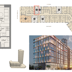 Квартира 22,7 м², студия - изображение 2