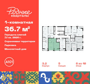 36,6 м², 1-комнатная квартира 8 921 346 ₽ - изображение 29