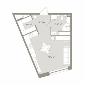 35,6 м², 1-комнатные апартаменты 32 235 480 ₽ - изображение 59