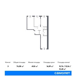 90,5 м², 3-комнатная квартира 15 500 000 ₽ - изображение 89