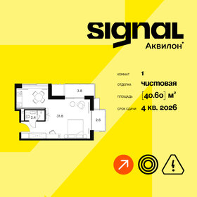 43,2 м², 1-комнатные апартаменты 13 598 332 ₽ - изображение 69