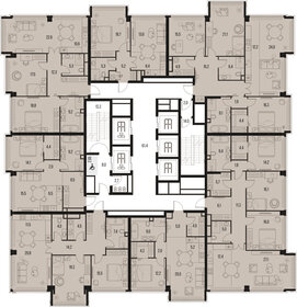 137,6 м², 3-комнатная квартира 101 821 032 ₽ - изображение 139