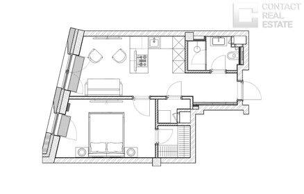 Квартира 40,9 м², 2-комнатные - изображение 1