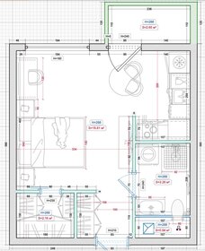 Квартира 27 м², студия - изображение 2