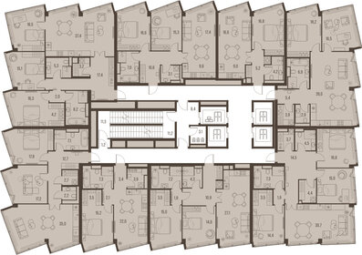 Квартира 116,7 м², 4-комнатная - изображение 2