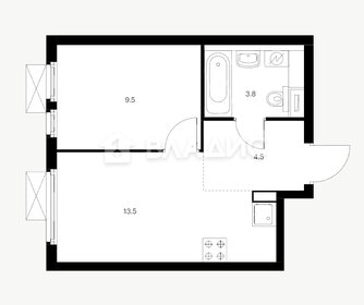 34 м², 1-комнатная квартира 12 800 000 ₽ - изображение 24