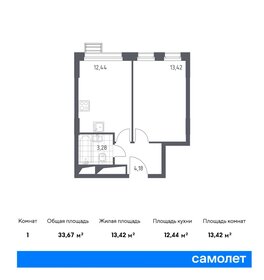 35,5 м², 1-комнатные апартаменты 9 085 184 ₽ - изображение 78