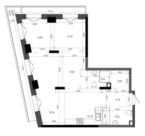 75,5 м², 2-комнатная квартира 21 619 570 ₽ - изображение 64