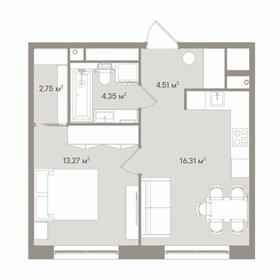 35,7 м², 1-комнатные апартаменты 35 980 112 ₽ - изображение 45