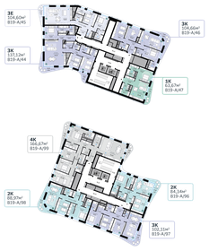 130 м², 4-комнатная квартира 44 000 000 ₽ - изображение 134