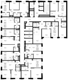 49,3 м², 1-комнатная квартира 23 818 802 ₽ - изображение 24