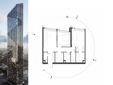 61,6 м², 2-комнатная квартира 64 680 000 ₽ - изображение 84